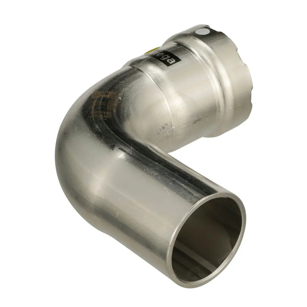 Viega MegaPress 316 FKM 1-1/4 inch 90 Degree Street Elbow for Stainless Steel Plumbing