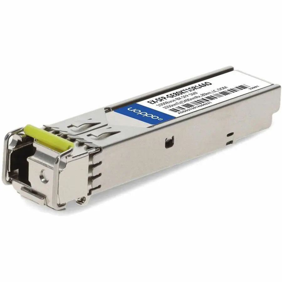 AddOn Juniper EX-SFP-GE80KT15R14 Compatible 1000Base-BX SFP Transceiver, 80km, Single-Mode Fiber, LC Connector