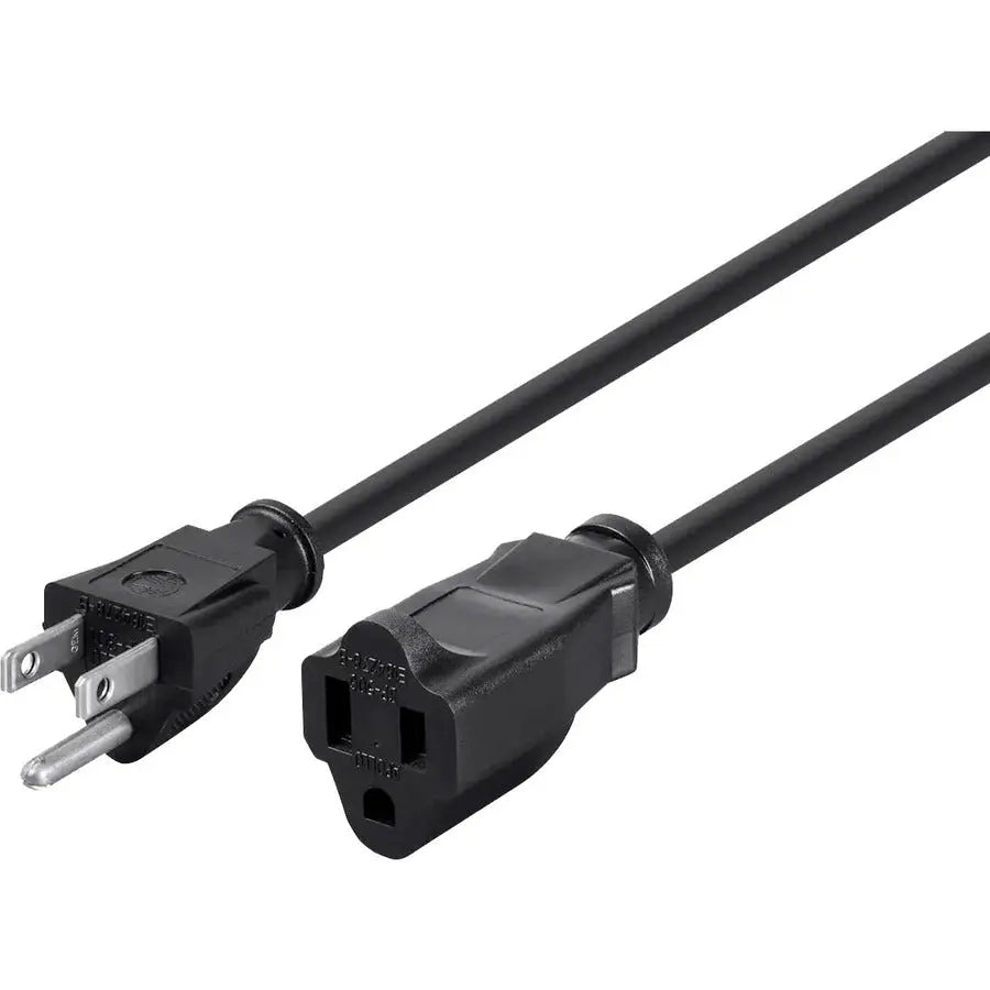 Monoprice Power Extension Cord 3 ft with NEMA 5-15P Plug and Receptacle