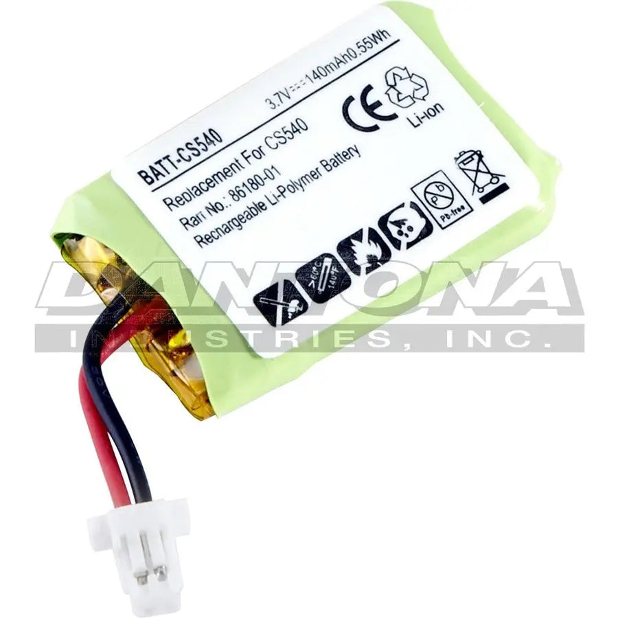 Ultralast BATT-CS540 Lithium Polymer Battery for Plantronics CS540 Headset