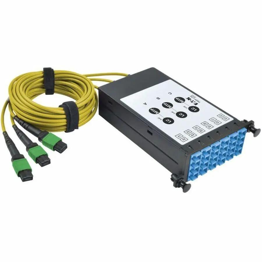 Eaton Tripp Lite Series N482-3M8L12S-B 9/125 Fiber Breakout Cassette for High-Density Fiber Optic Networking by EATON TRIPP LITE SERIES CONNECTIVIT