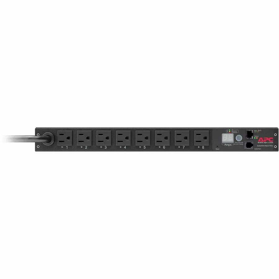 APC by Schneider Electric AP7900B Switched Rack PDU 1U 15A 120V with Remote Outlet Control