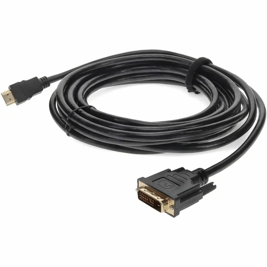 AddOn 10ft HDMI 1.3 Male to DVI-D Dual Link (24+1 pin) Male Black Adapter Cable for High-Resolution Displays