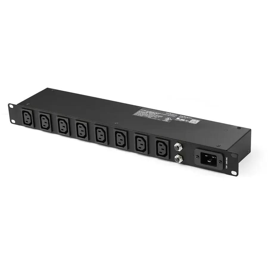 StarTech.com PDU08C13H 1U Rack Mount Power Distribution Unit with 8 IEC C13 Outlets and Surge Protection by StarTech.com