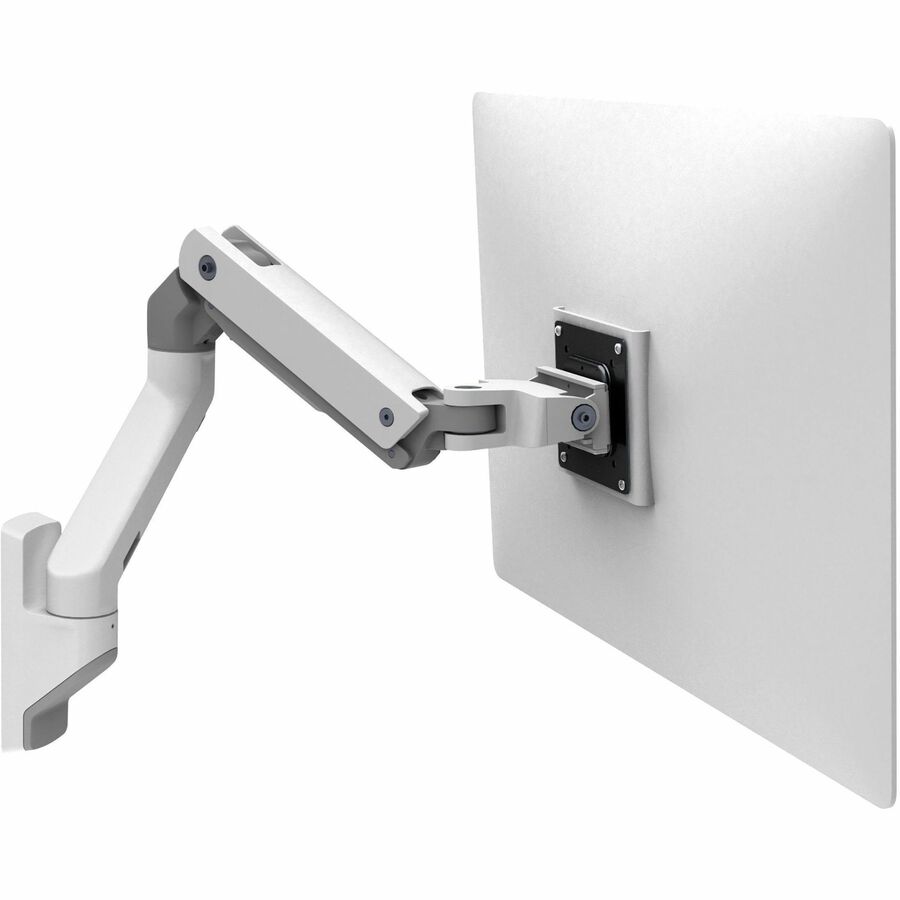 Ergotron HX Wall Monitor Arm (White) – Adjustable Dual & Triple Monitor Mount with Constant Force Technology