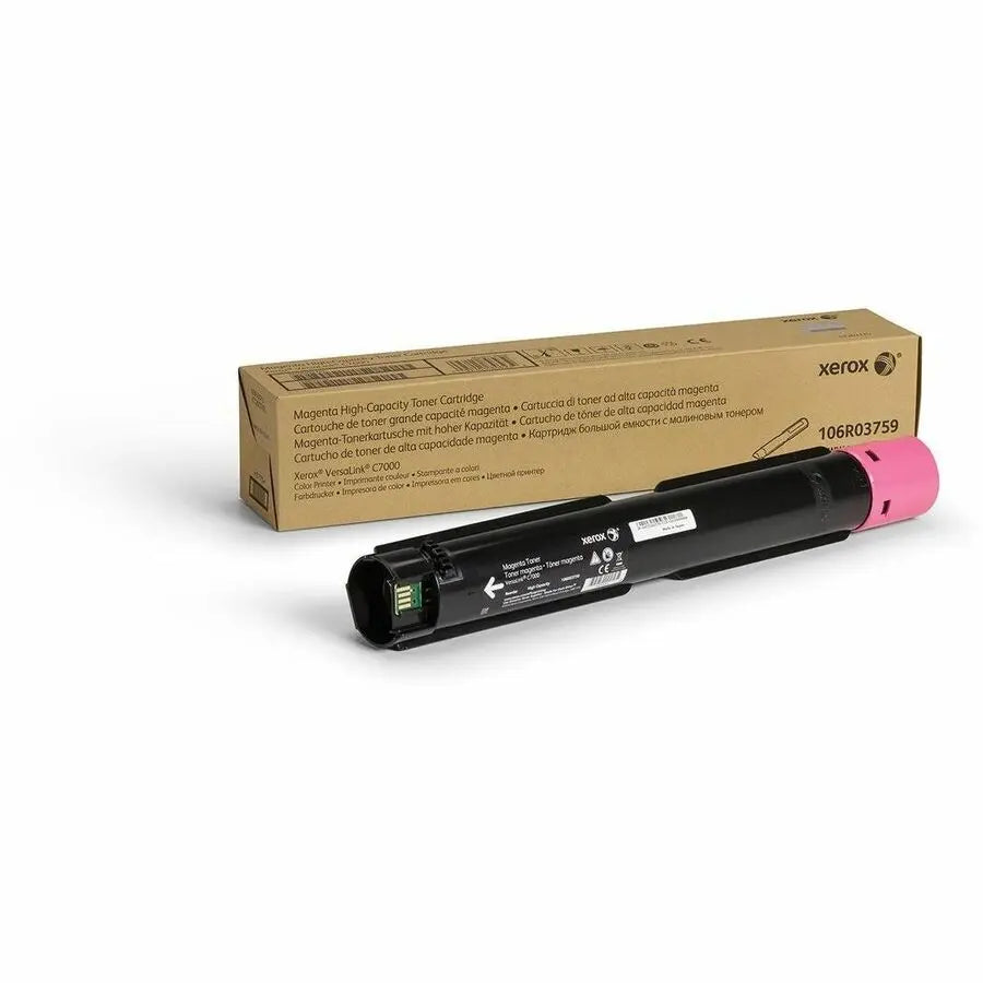 Xerox Genuine VersaLink C7000 Magenta High Capacity Toner Cartridge (106R03759) – 10,100 Pages