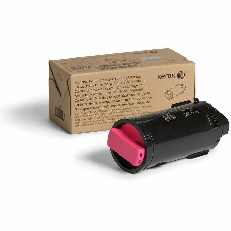 Xerox VersaLink C500 & C505 Magenta Extra High Capacity Toner Cartridge (9000 Pages) – Genuine Xerox Part 106R03867