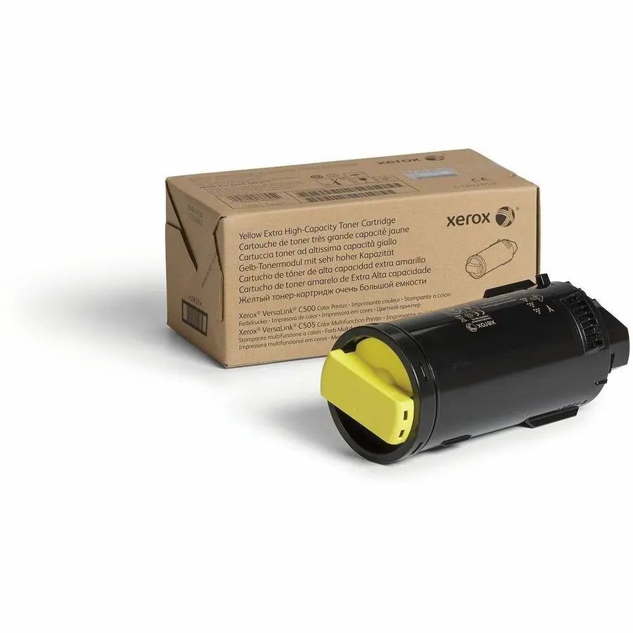 Xerox Genuine VersaLink C500/C505 Yellow Extra High Capacity Toner Cartridge (9000 Pages) - Part 106R03868