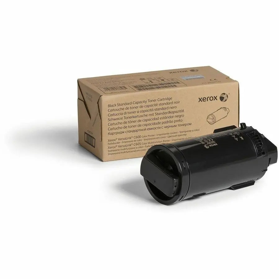 Xerox Genuine VersaLink C600/C605 Black Toner Cartridge 106R03899 – Reliable 6,000 Page Yield