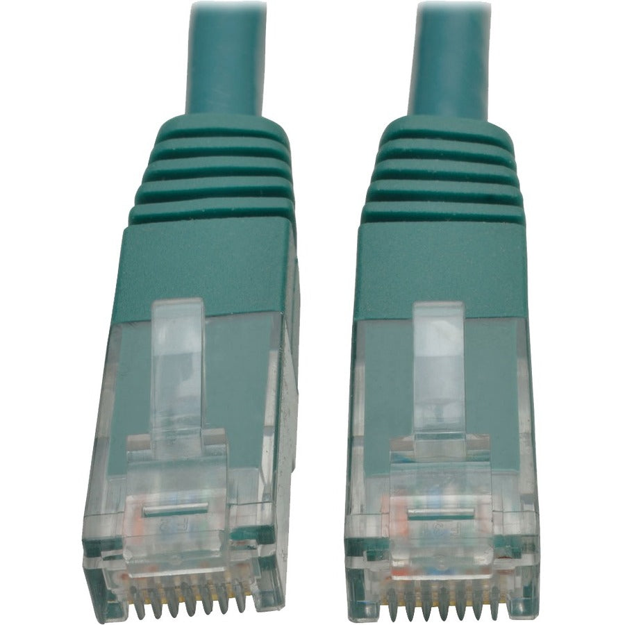 Eaton Tripp Lite Series N200-002-GN 2 ft Green Cat6 Gigabit Molded Patch Cable