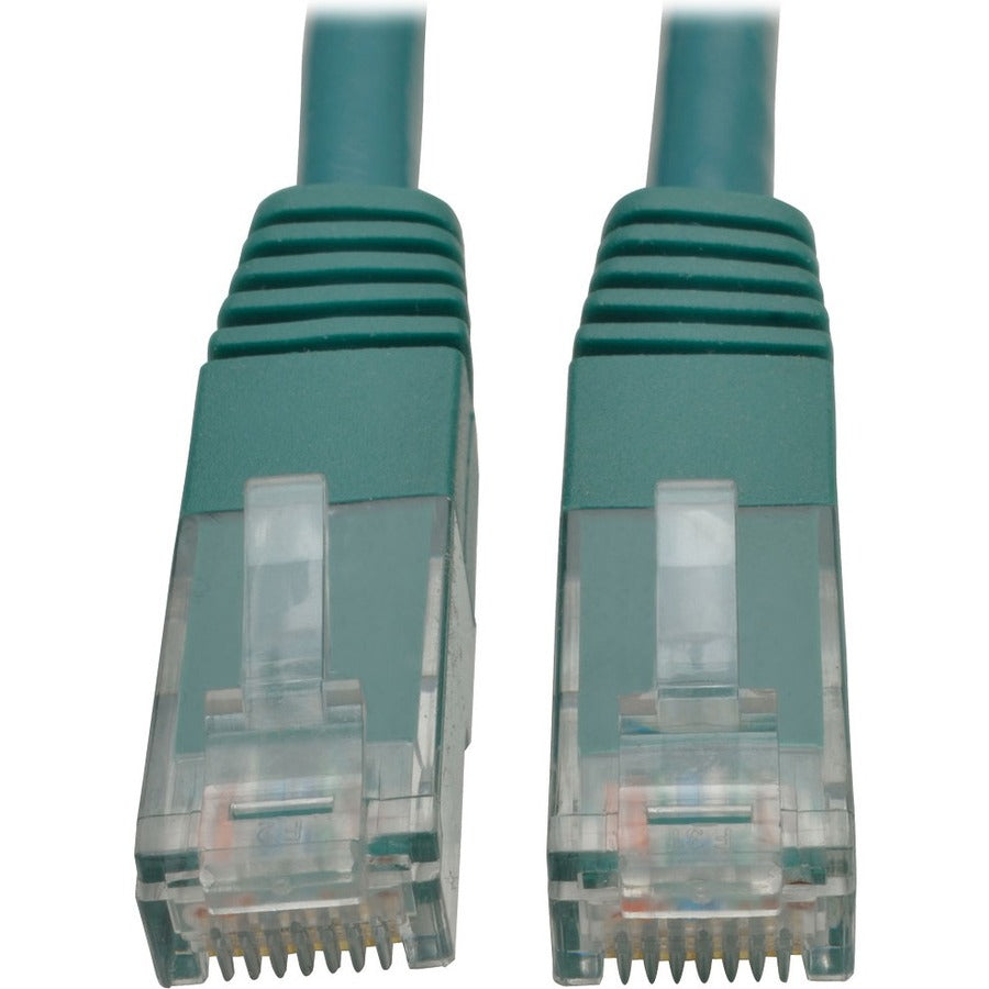 Eaton Tripp Lite Series N200-003-GN 3 ft Green Cat6 Gigabit Molded Patch Cable