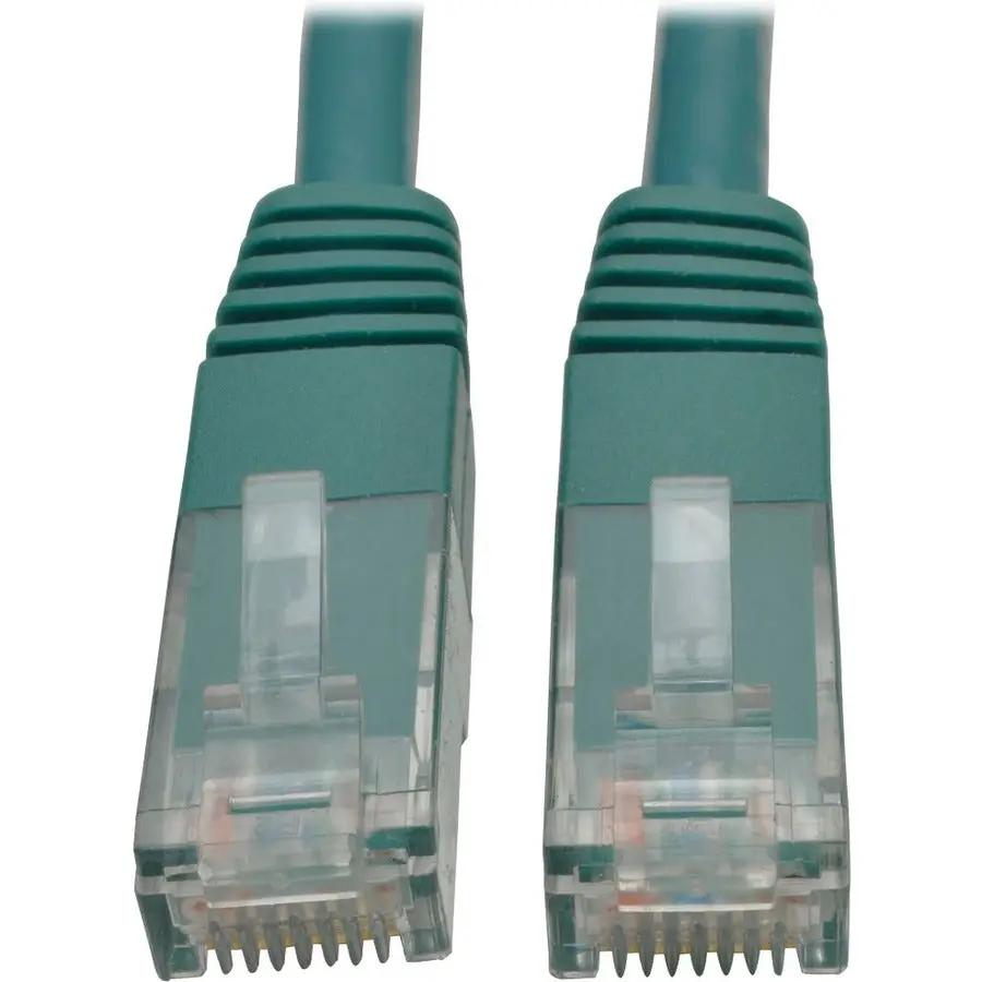 Eaton Tripp Lite Series N200-003-GN 3 ft Green Cat6 Gigabit Molded Patch Cable by EATON TRIPP LITE SERIES CONNECTIVIT