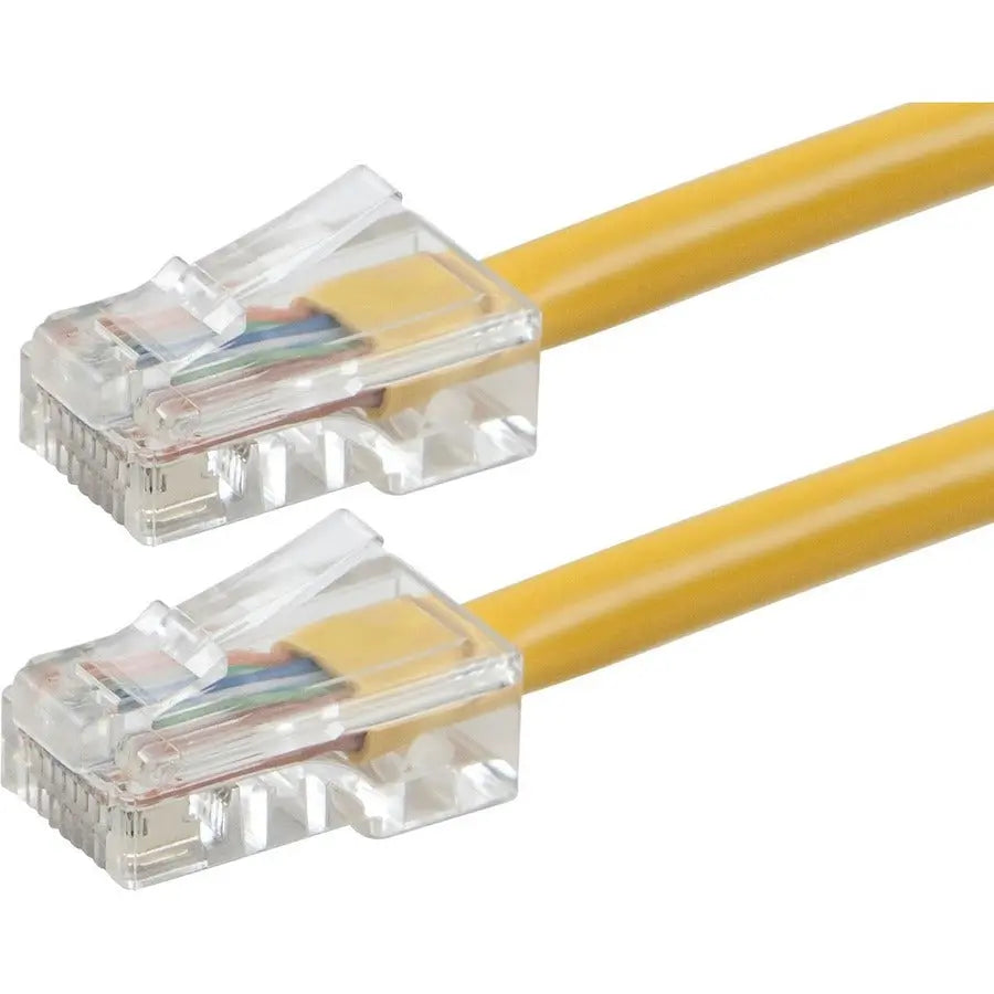 Monoprice ZEROboot Series Cat6 7ft Yellow UTP Ethernet Network Patch Cable