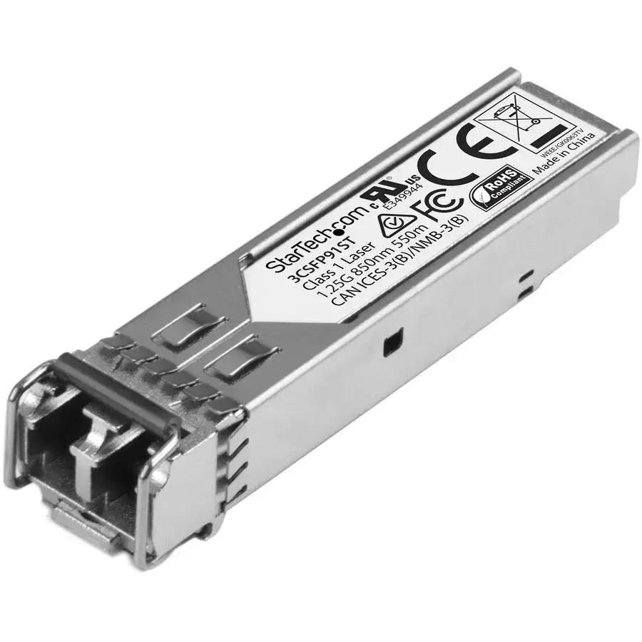 StarTech.com HPE 3CSFP91 Compatible 1000BASE-SX Multi-Mode Fiber Optic SFP Transceiver Module - 1GbE Gigabit Ethernet over Fiber up to 550 meters by STARTECH.COM
