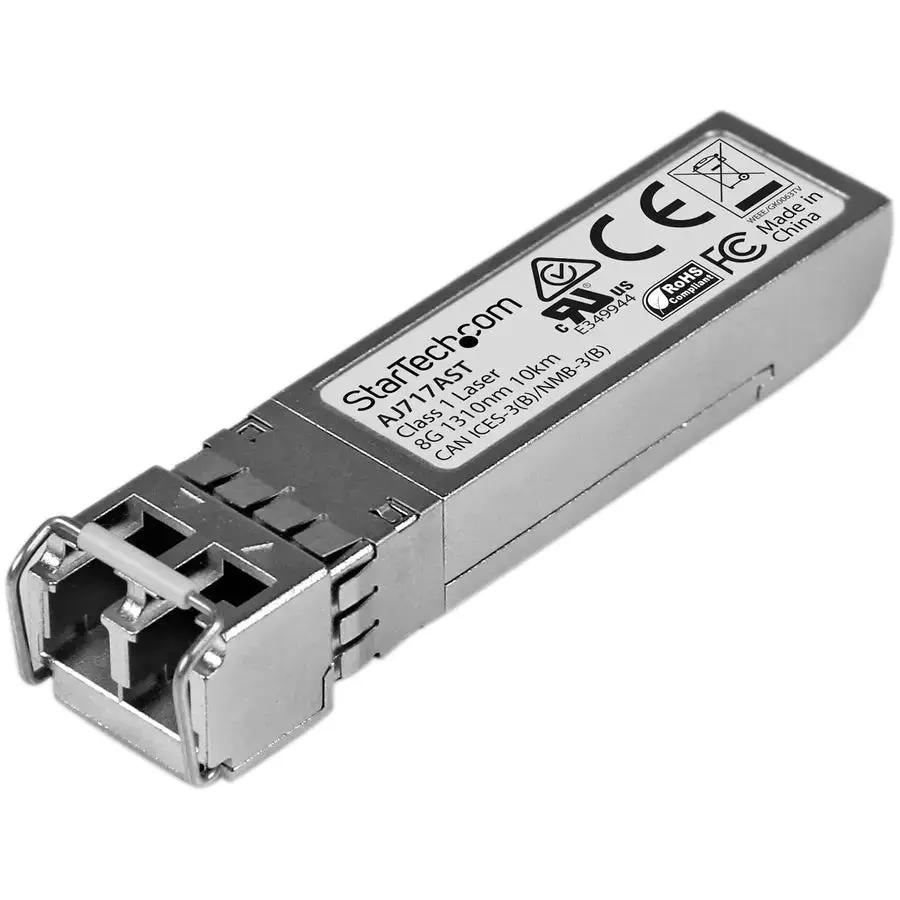 StarTech HPE AJ717A Compatible SFP+ Transceiver Module – 8Gbps Single-Mode Fiber Optic for HPE Switches and Routers by STARTECH.COM
