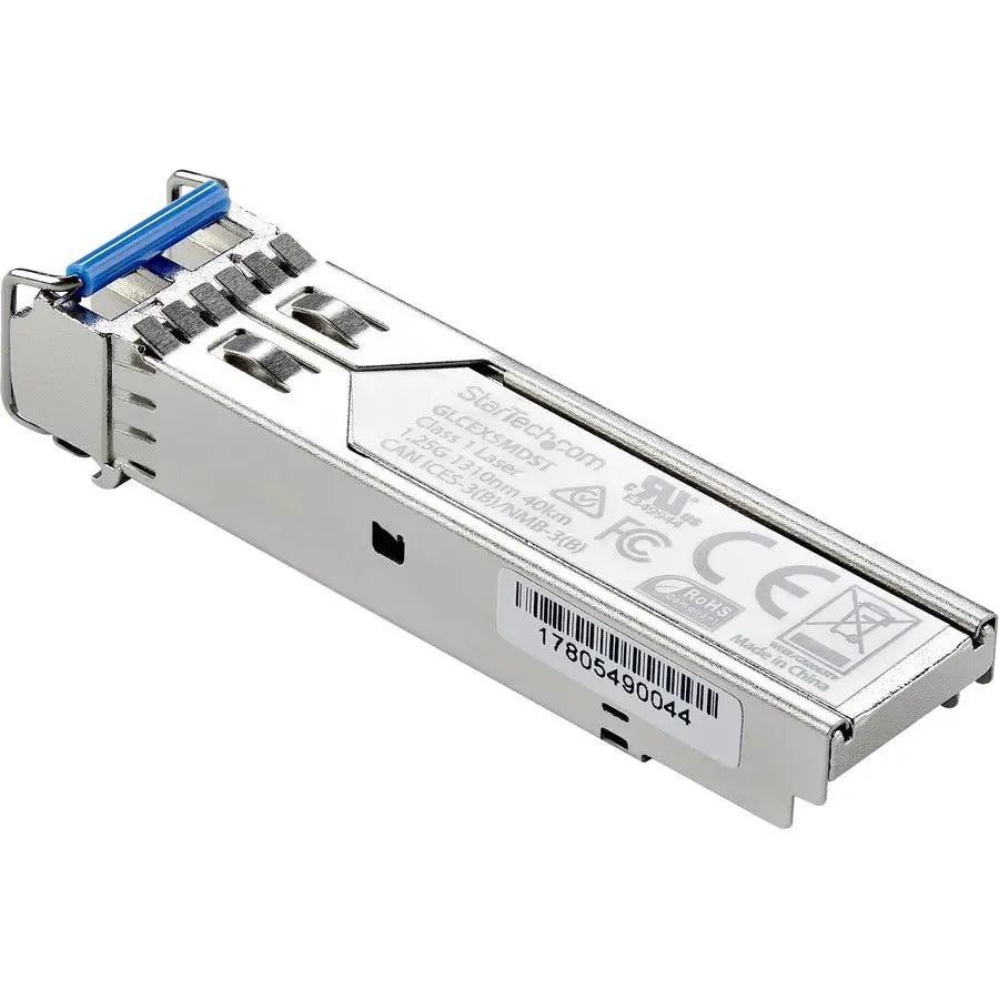 StarTech.com Cisco GLC-EX-SMD Compatible 1GbE SFP Transceiver Module - 1000BASE-EX for Fiber Networks