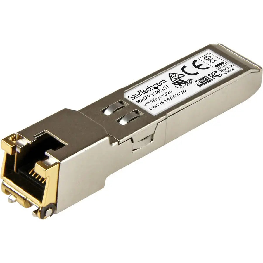 StarTech Cisco Meraki MA-SFP-1GB-TX Compatible SFP Module - 1000BASE-T Copper Transceiver over RJ45 for Cisco Meraki Switches and Routers