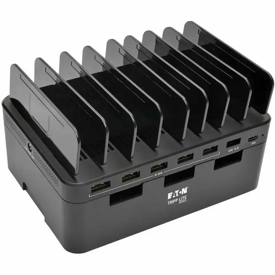 Eaton Tripp Lite Series 7-Port USB Charging Station with Quick Charge 3.0 and USB-C Port by Eaton Corporation