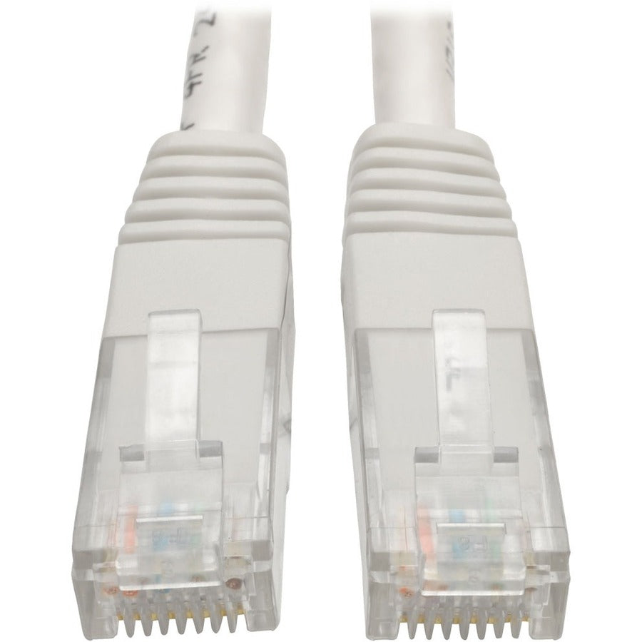 Eaton Tripp Lite Series N200-025-WH 25 ft Cat6 Gigabit Molded Patch Cable, White