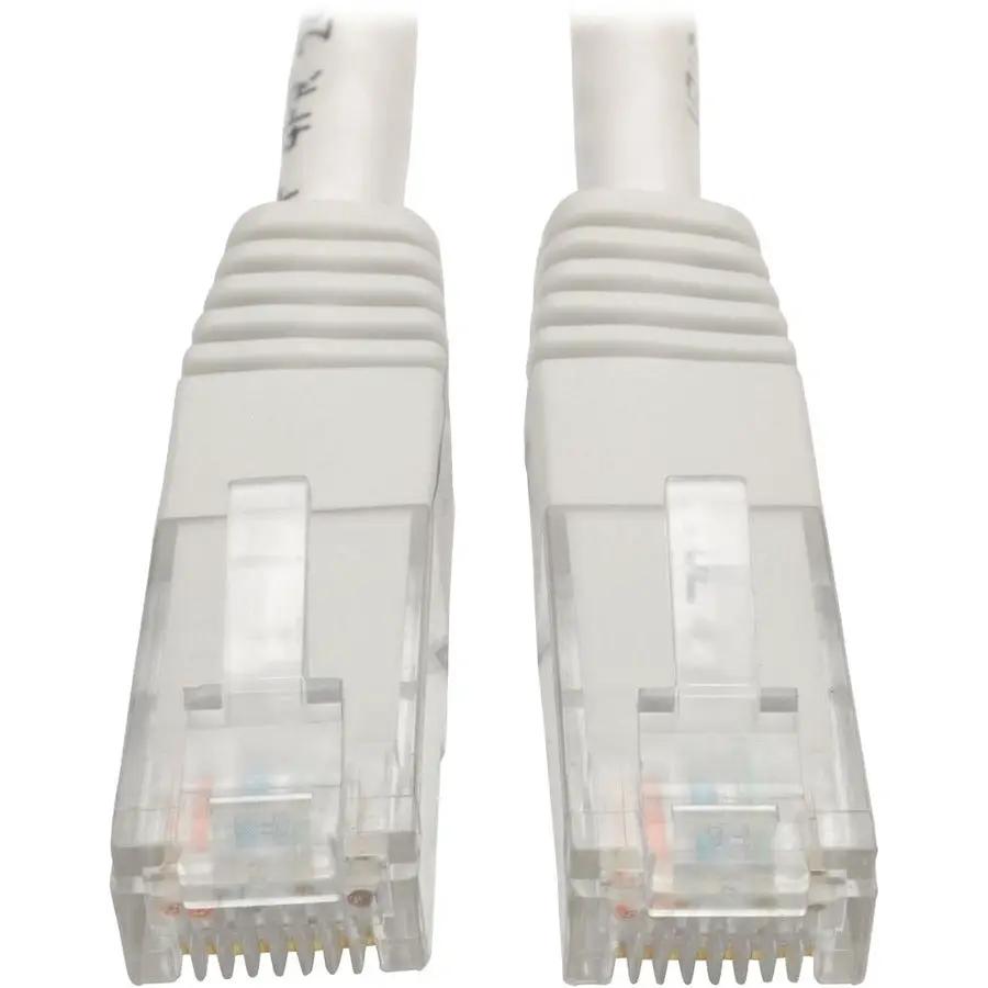 Eaton Tripp Lite Series N200-025-WH 25 ft Cat6 Gigabit Molded Patch Cable, White by EATON TRIPP LITE SERIES CONNECTIVIT