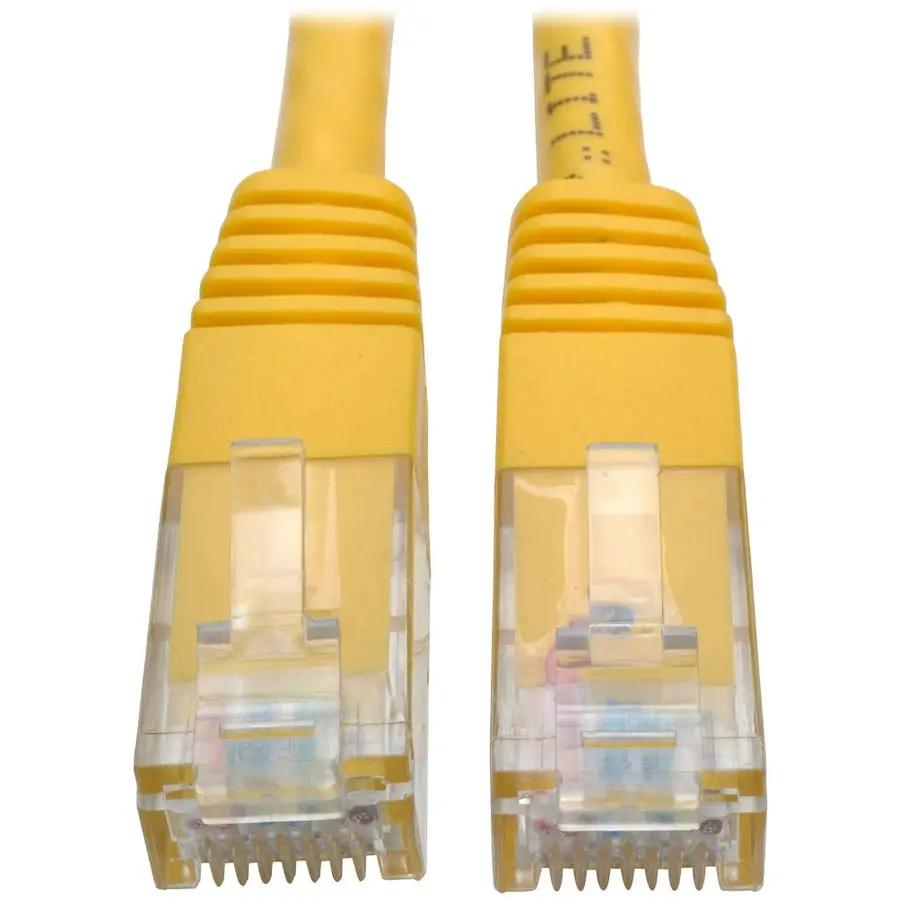 Eaton Tripp Lite Series N200-025-YW 25 ft Cat6 Gigabit Molded Patch Cable, Yellow by EATON TRIPP LITE SERIES CONNECTIVIT
