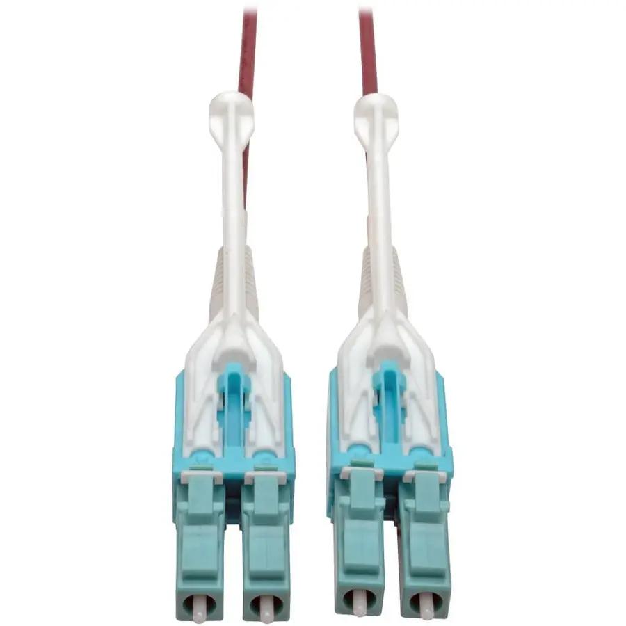 Eaton Tripp Lite Series N821-05M-MG-T 10 Gb OM4 Duplex Multimode Fiber Patch Cable with LC Connectors by EATON TRIPP LITE SERIES CONNECTIVIT