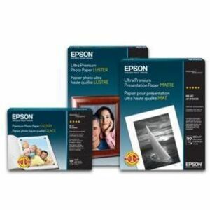 Epson Printable Poster Paper S450228 – Glossy Satin Finish for Vibrant Posters
