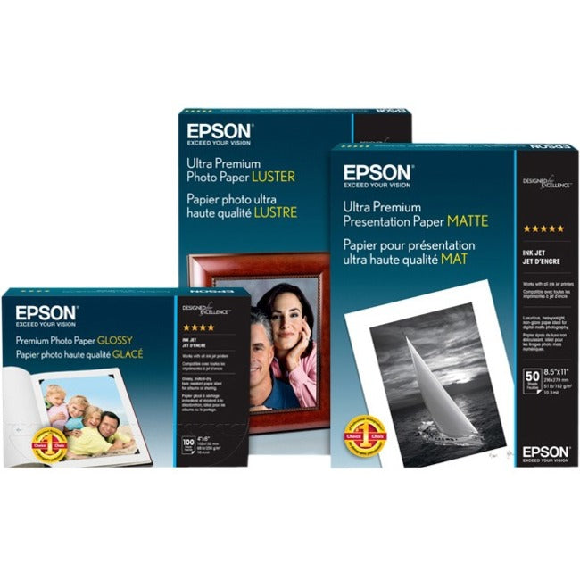 Epson Printable Poster Paper S450230 – Indoor & Outdoor Use with Satin Finish