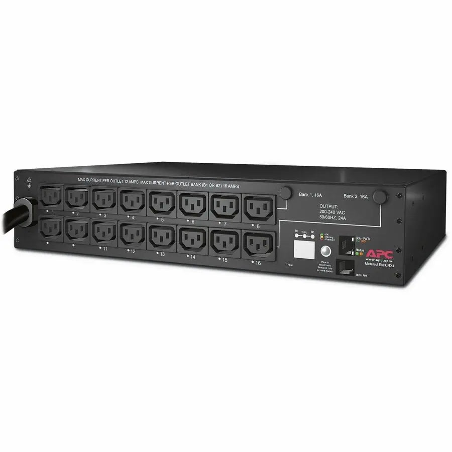 APC NetShelter Switched Rack PDU, 2U, 30A, 208V with 16 IEC C13 Outlets