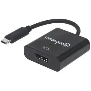 Manhattan SuperSpeed+ USB-C 3.1 to DisplayPort Converter – Connect USB Type-C Devices to 4K Display Devices