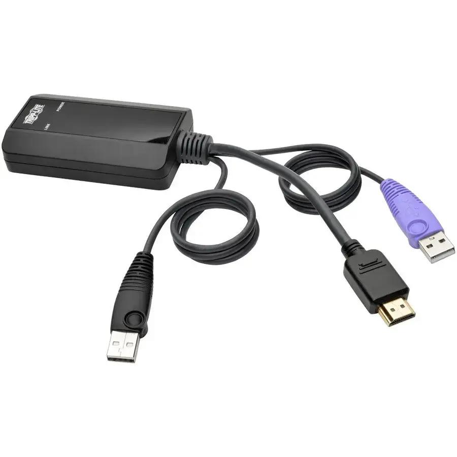 Eaton Corporation Tripp Lite B055-001-UHD NetDirector HDMI USB Server Interface Unit with Virtual Media & CAC Support by Eaton Corporation
