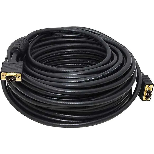 Monoprice VGA Audio/Video Cable - 6 ft Double-Shielded HD-15 Male to Male with Gold-Plated Connectors