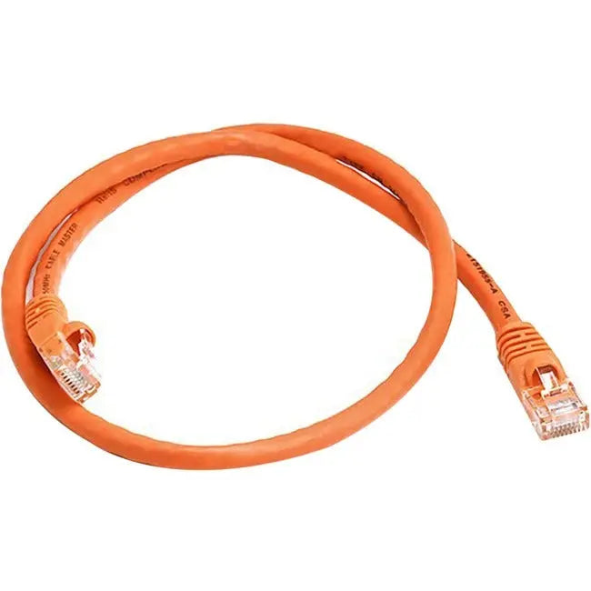Monoprice Cat6 24AWG UTP Ethernet Network Patch Cable, 2ft, Orange