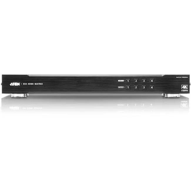 ATEN Technologies VM0404HA 4x4 4K HDMI Matrix Switch for High-Definition Video Routing