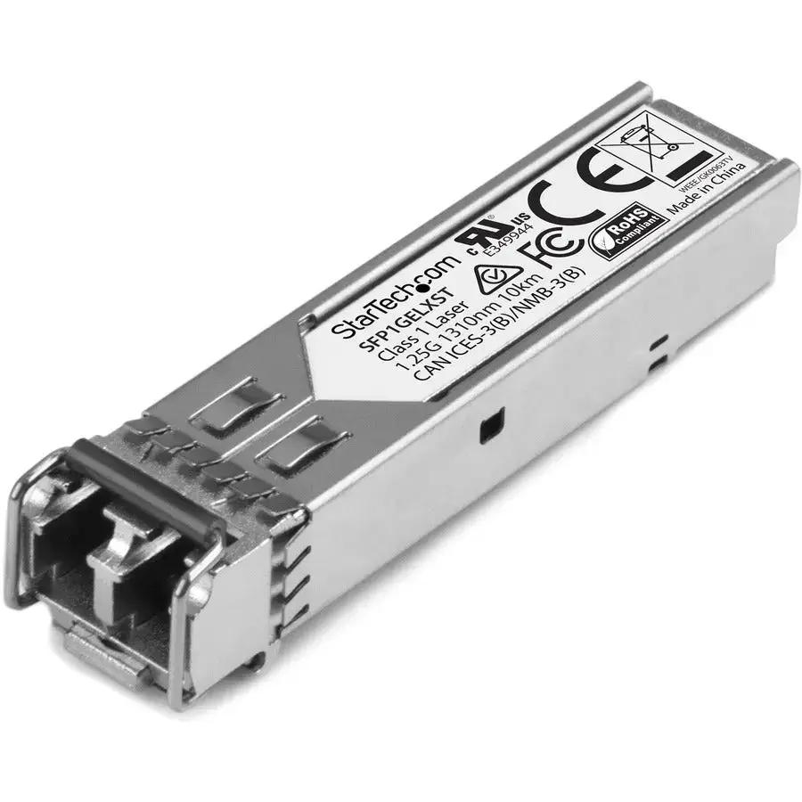 StarTech.com SFP1GELXST 1GbE Single Mode Fiber SFP Transceiver for Juniper & MSA Switches by STARTECH.COM