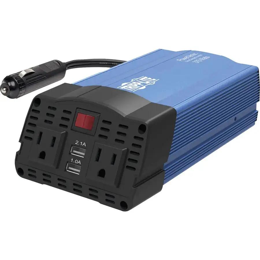 Eaton Tripp Lite Series PV375USB PowerVerter 375W Compact Car Inverter with USB Ports and 2 AC Outlets by Eaton Corporation