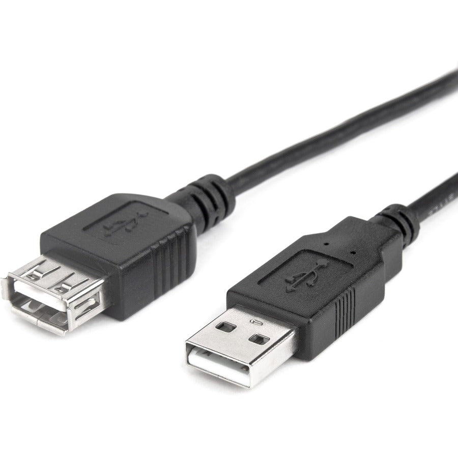 Rocstor Premium USB 2.0 Extension Cable - 6 ft A Male to A Female, Black