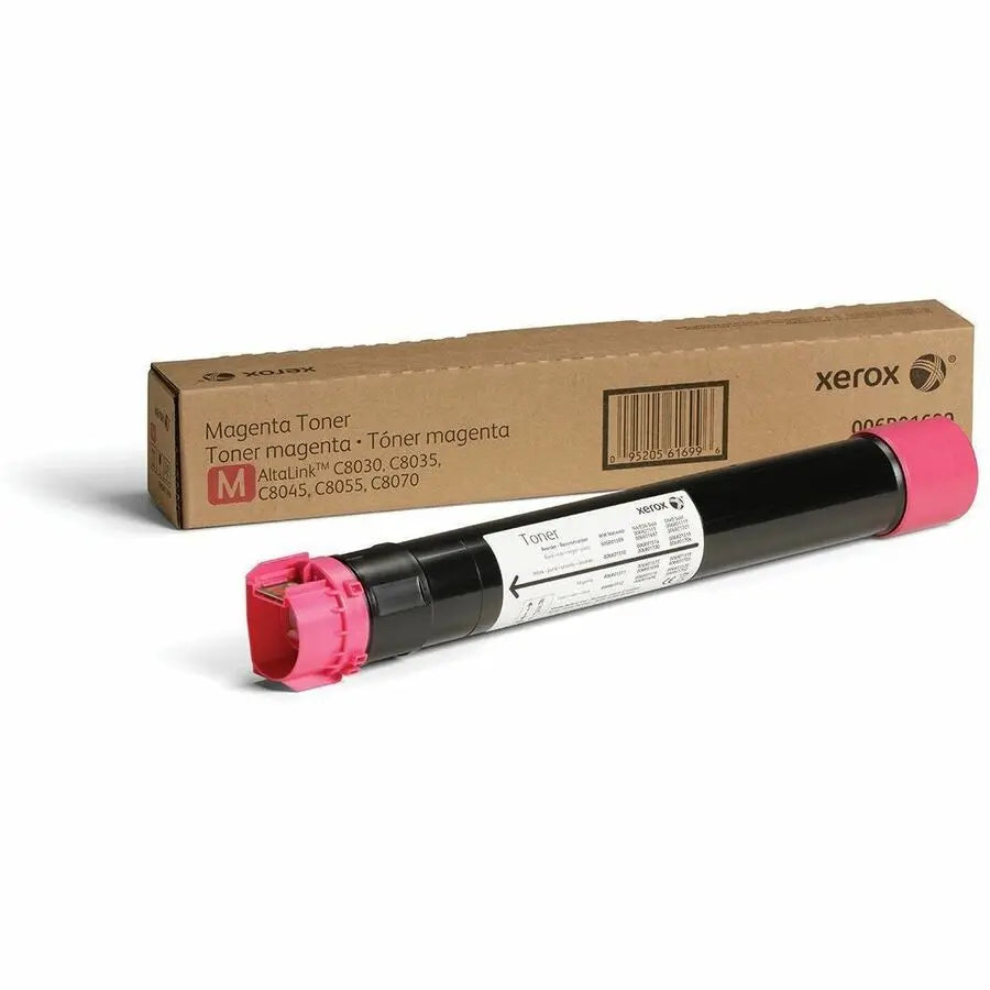 Xerox AltaLink C8000 Series Magenta Toner Cartridge - Genuine Xerox Part 006R01699, 15,000 Pages