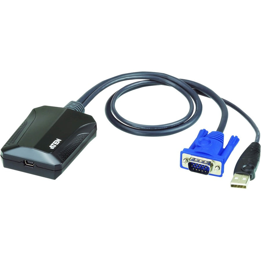 ATEN CV211 Portable Laptop USB Console Adapter for Remote Server Access and Troubleshooting