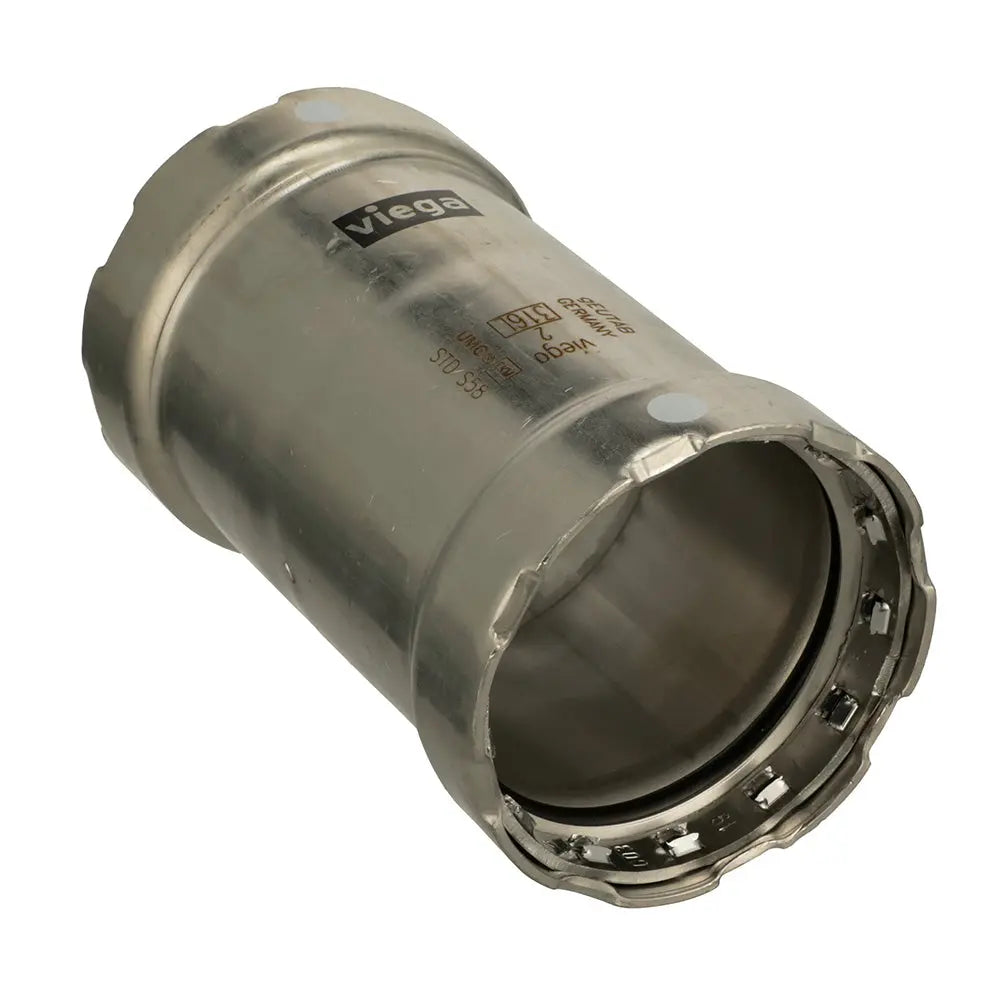 Viega MegaPress 316 FKM 1-1/4 inch Slip Coupling without Stop