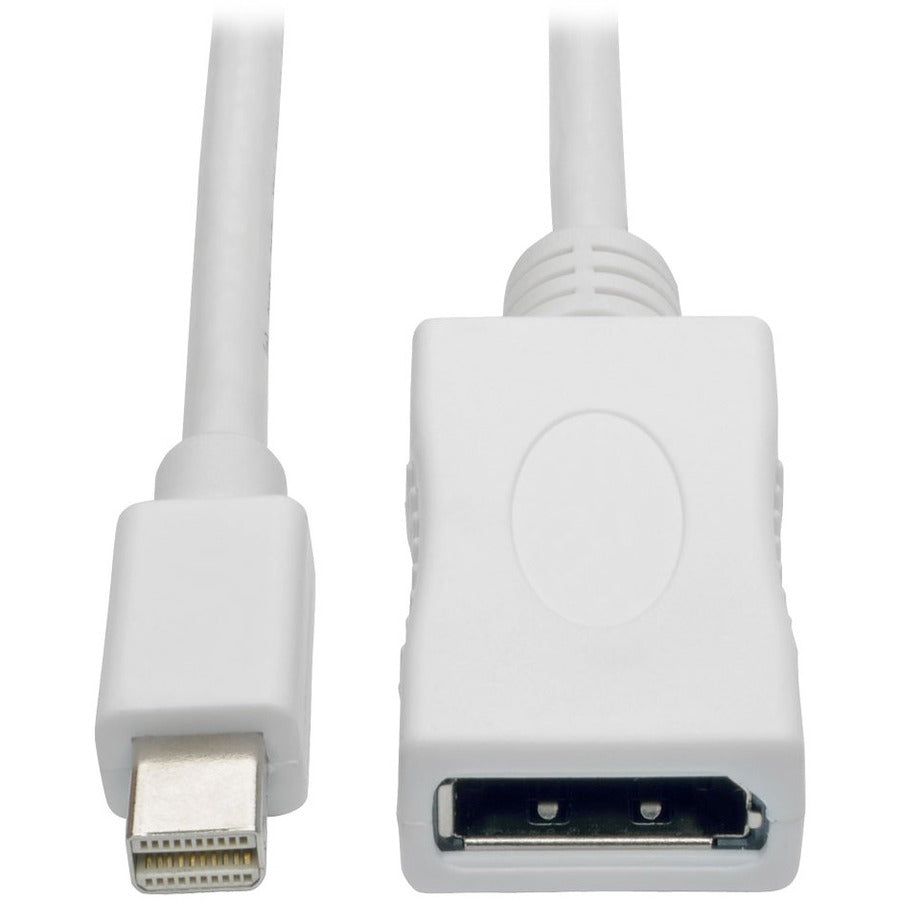 Eaton Corporation Keyspan P139-003-DP-V2B Mini DisplayPort to DisplayPort Adapter Cable - 3 Feet, 4K UHD Support