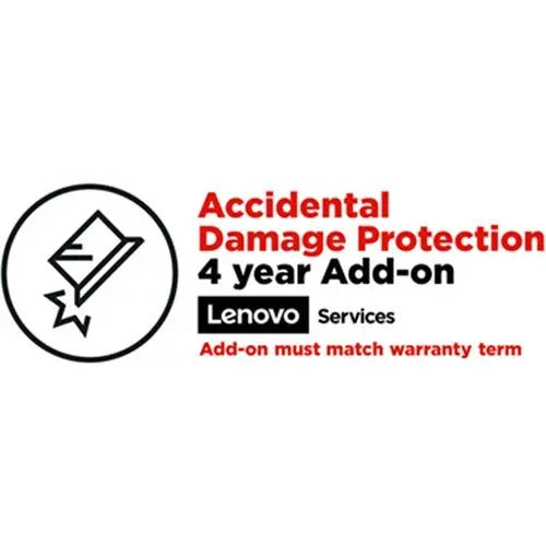 Lenovo Accidental Damage Protection (School Year Term) - 4 Year Warranty - Model 5PS0N75563