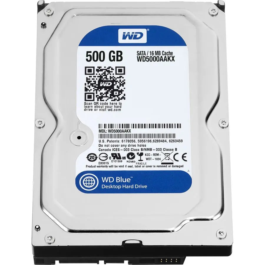 Western Digital WD Blue WD5000AAKX 500GB Internal 3.5-Inch Hard Drive