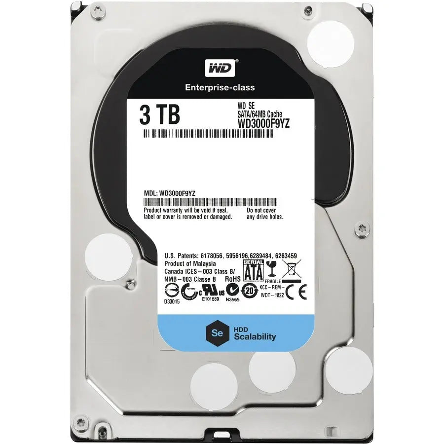 Western Digital WD3000F9YZ 3TB Internal 3.5-Inch Hard Drive for Reliable Data Storage