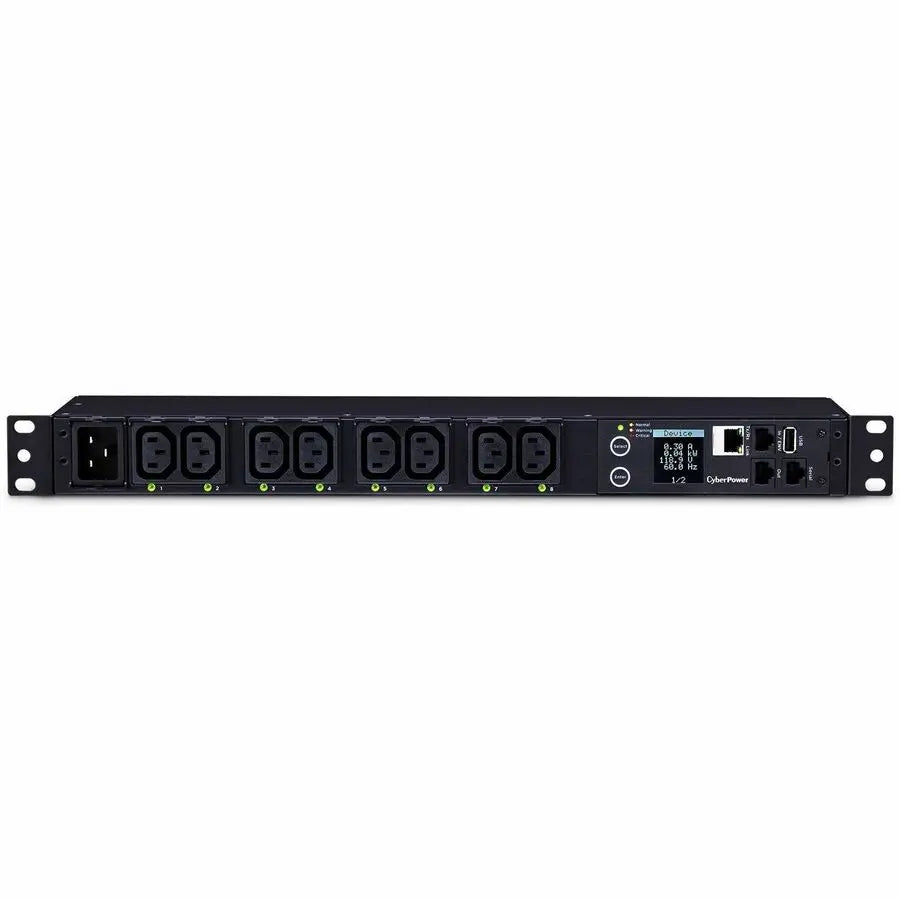 CyberPower PDU81005 Switched Metered-by-Outlet Power Distribution Unit for Network Closets