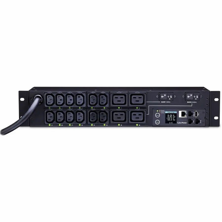 CyberPower PDU81008 Switched Metered-by-Outlet Power Distribution Unit for Data Centers and Network Closets