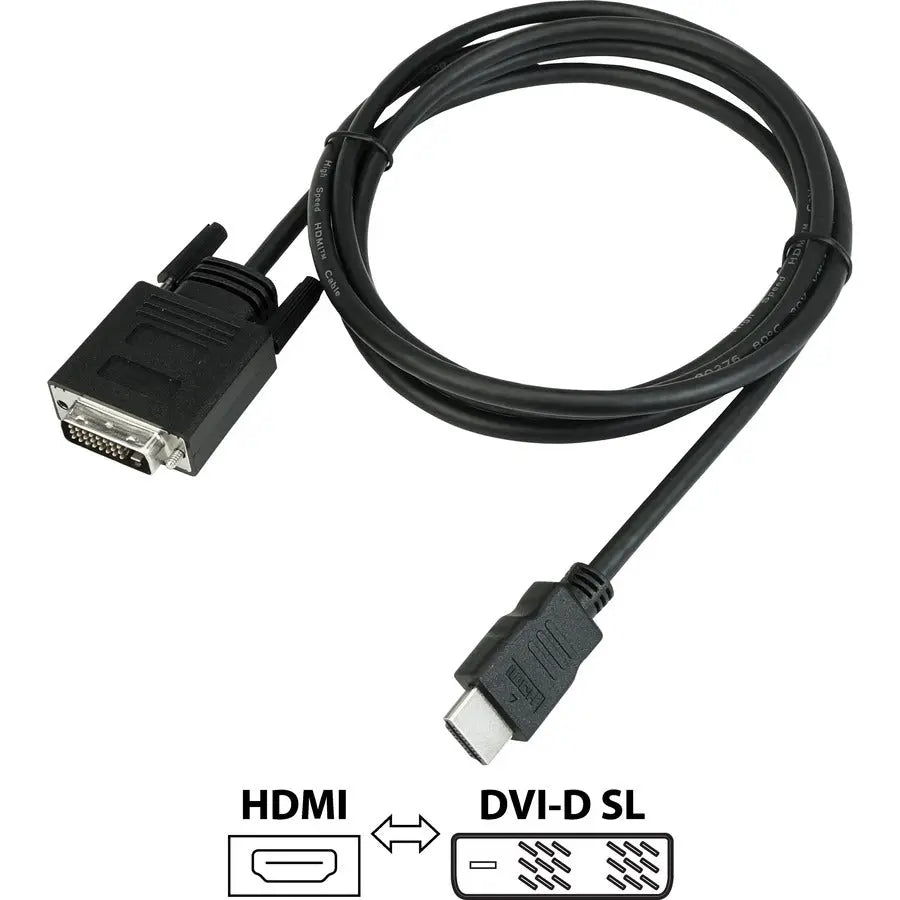 VisionTek 6ft HDMI / DVI-D Bi-Directional Cable Part 900941 for HD Video and Audio