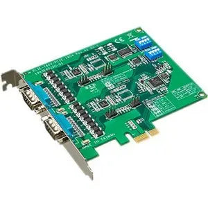Advantech PCIE-1602 2-Port RS-232/422/485 PCI Express Communication Card with Surge Protection