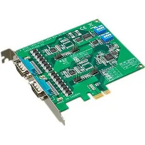 Advantech PCIE-1602 2-Port RS-232/422/485 PCI Express Communication Card with Surge & Isolation