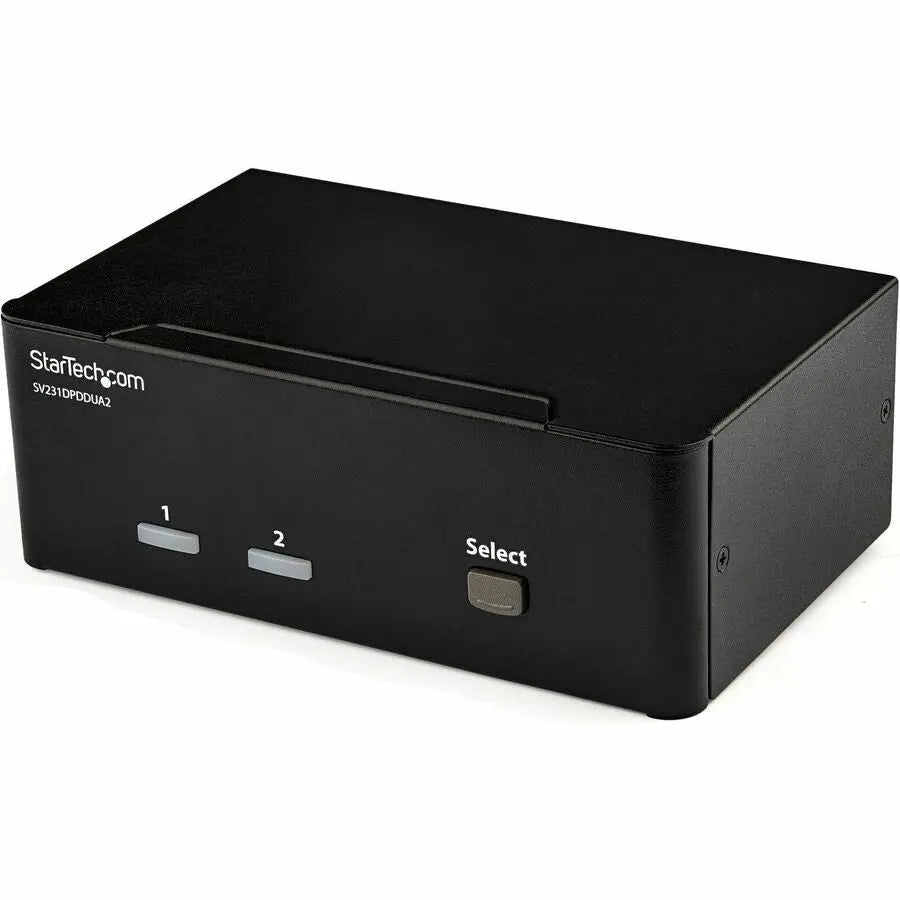 StarTech.com SV231DPDDUA2 2-Port DisplayPort Dual-Monitor KVM Switch with 4K Support
